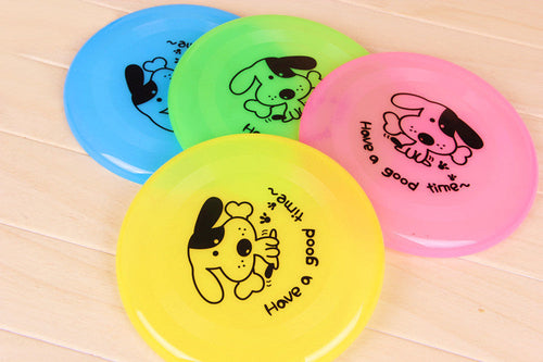 Silicone Flying Saucer Funny Pets Dog Cat Toy Dog Game Flying Discs