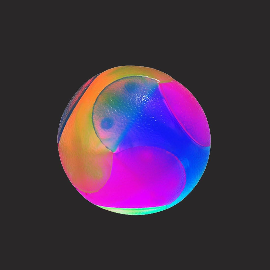 Illuminated LED Dog Balls - Glow in the Dark Toys for Puppies, Cats, and Dogs